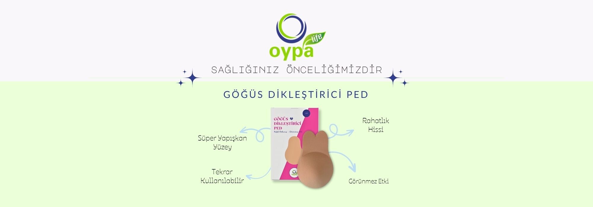 Göğüs Dikleştirici Ped