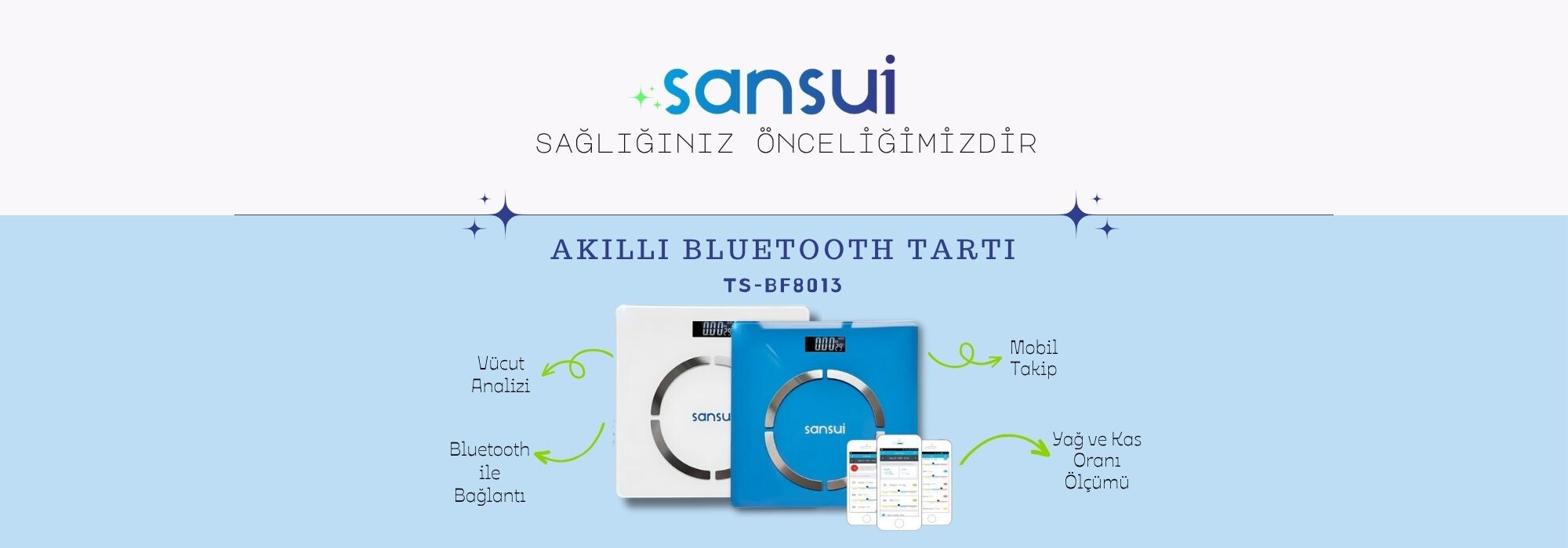 Akıllı Bluetooth Tartı